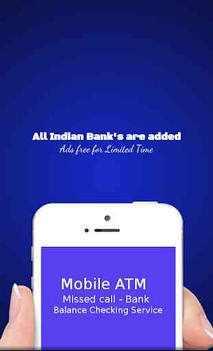 Bank ATM Missed Call balance 3