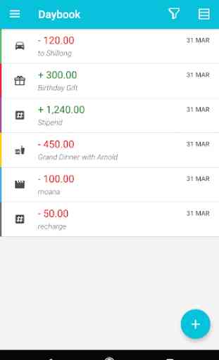 Daybook - Expense Manager 1