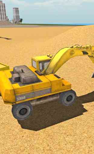 Escavadora de areia sim 2017 3