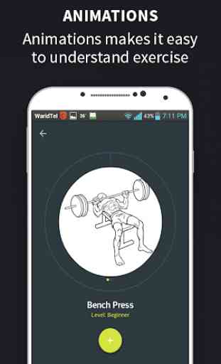 Gym Coach : Fitness Workout & Bodybuilding Trainer 3