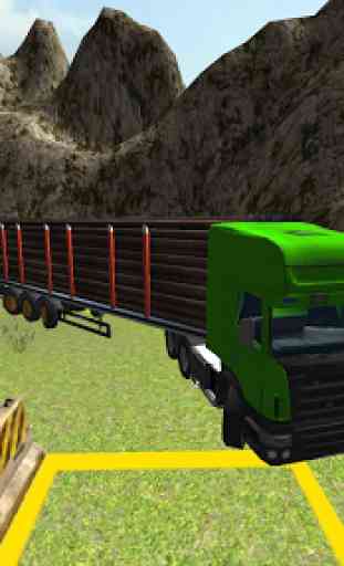 Log Truck Driver 3D 3