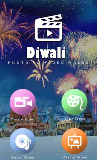 Diwali Video Maker with Music 1