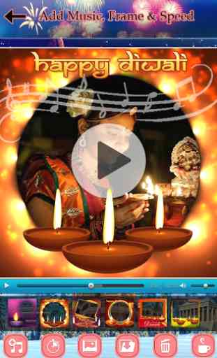 Diwali Video Maker with Music 3