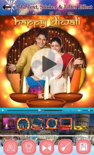 Diwali Video Maker with Music 4