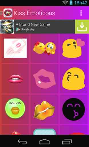 Emoticons de Beijos 1