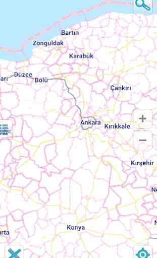 Map of Turkey offline 1