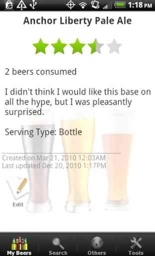 Beer - Classificações e Coment 2