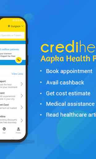 Credihealth: Doctor Appointment,Medical Assistance 1