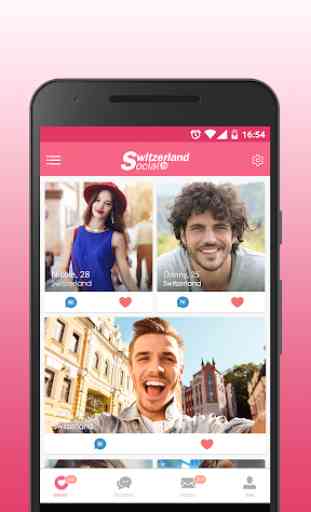 Switzerland Social ♥ Dating app & Meet Singles ♥ 1