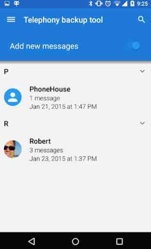 Telephony Backup (Calls & SMS) 4