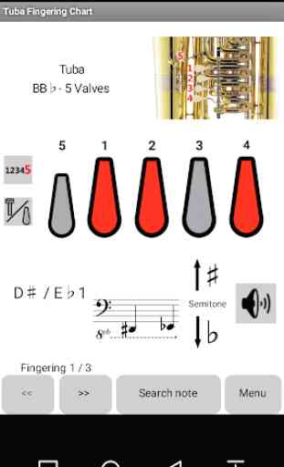 Tuba Fingerings 1