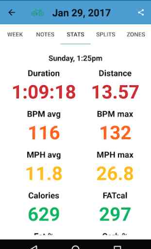 iBiker Cycling Tracking & Heart Rate Training 3