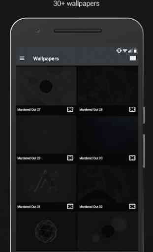 Murdered Out - Black Icon Pack (Free Version) 3