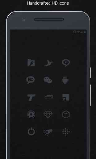 Murdered Out - Black Icon Pack (Free Version) 4