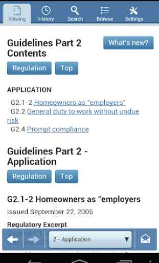 OHS Regulation Mobile App 3