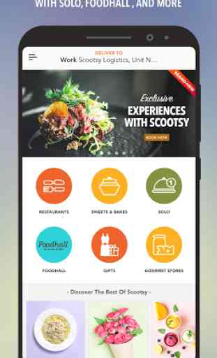 Scootsy Online Food Delivery Restaurants and More 1