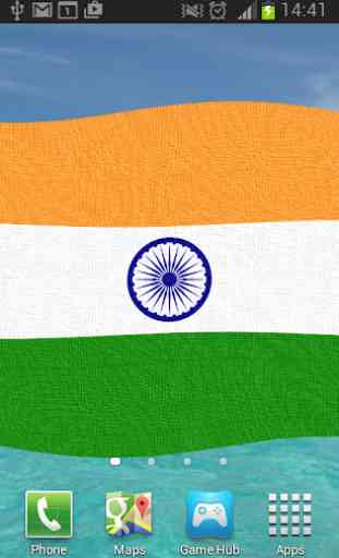 India Flag Live Wallpaper 3