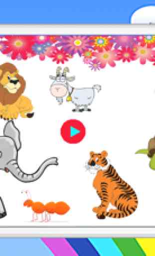 Learning Name of Animal In English Language Games For Kids or 3,4,5,6 to 7 Years Olds 1