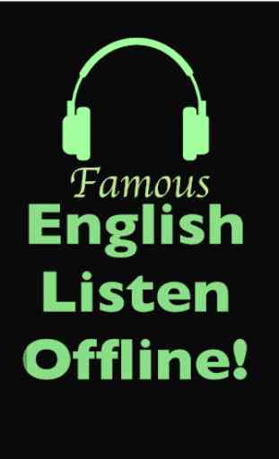 Inglês Offline - Escute e leia! Famous English! 4