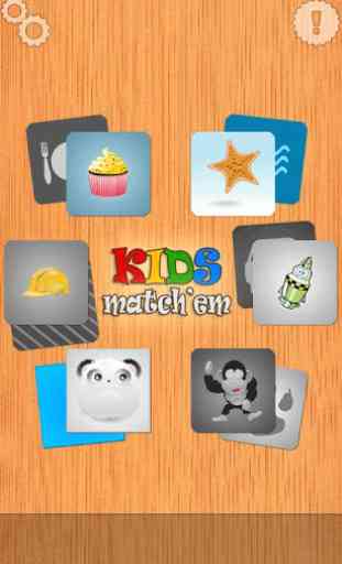 Para crianças: KIDS match'em 1