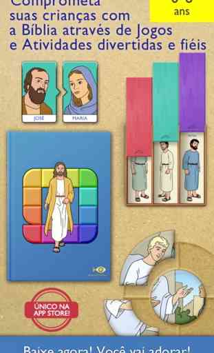 Primeiros Jogos da Bíblia para crianças e famílias 1