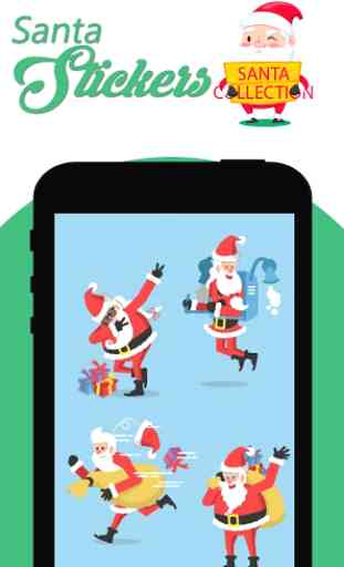 Santa Hat and Christmas Emoticons 3