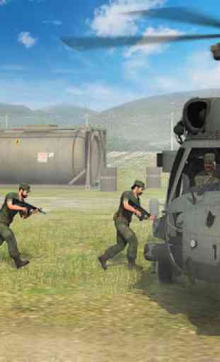 Exército Helicóptero Transporter Pilot Simulator 1