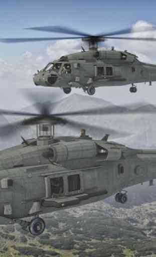 Exército Helicóptero Transporter Pilot Simulator 2