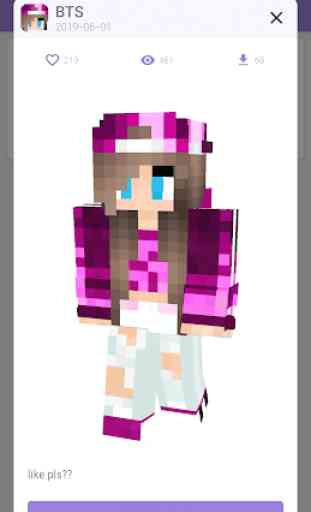 Skins for Minecraft PE 2 4
