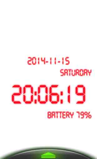 Battery Night clock -HD Ver.- 4