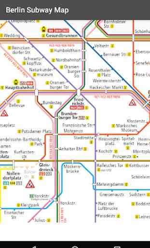 Berlin Liniennetz S und U Bahn 2