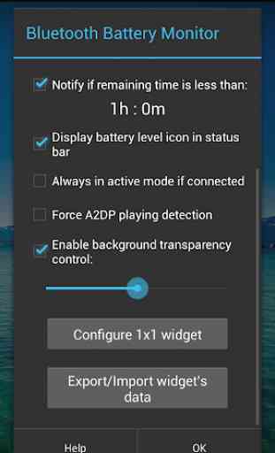 Bluetooth Battery Monitor Free 3