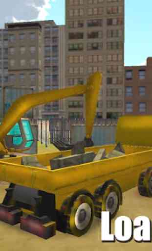 Heavy Excavator Driver Sim 3D 3