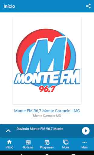 Monte FM 96,7 Monte Carmelo MG 2
