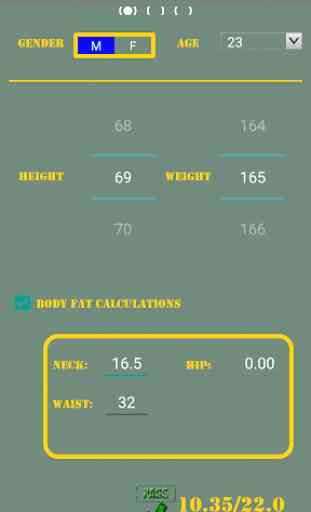 [PRO] APFT Calc & Fat % & Log 1
