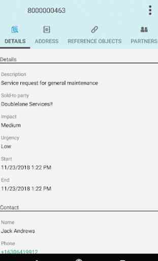 SAP CRM Service Manager 3