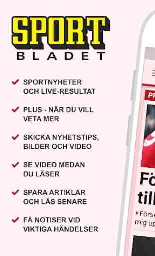 Sportbladet – Fotboll, Hockey & Damallsvenskan 1