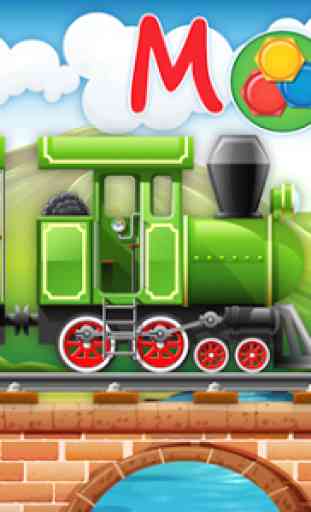 Animated Puzzles Train 1