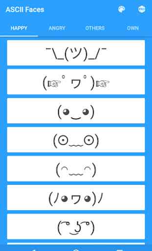 ASCII Faces 1
