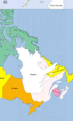 Canada Map Puzzle 1
