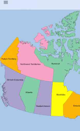 Canada Map Puzzle 2