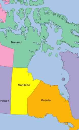 Canada Map Puzzle 3