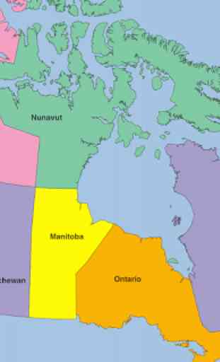 Canada Map Puzzle 4