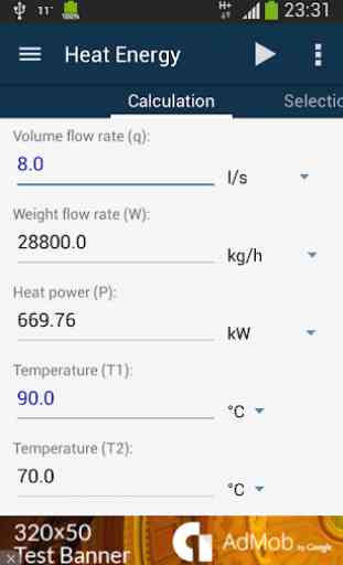 Heat Energy Calculator 1