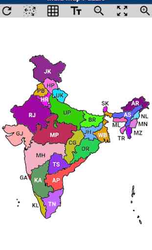 India Map Puzzle 1