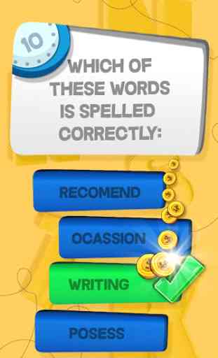 Spelling Quiz - English Words 2