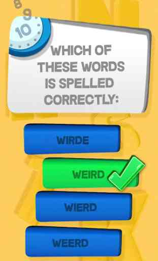 Spelling Quiz - English Words 3
