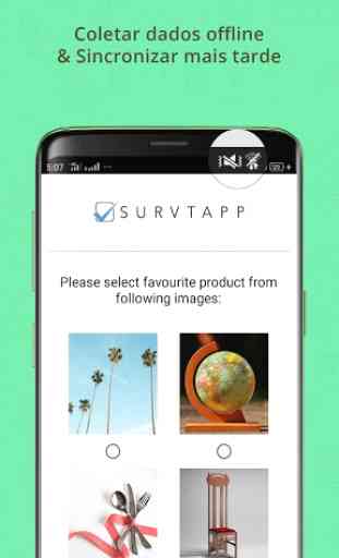 Survtapp App de pesquisa off-line 3