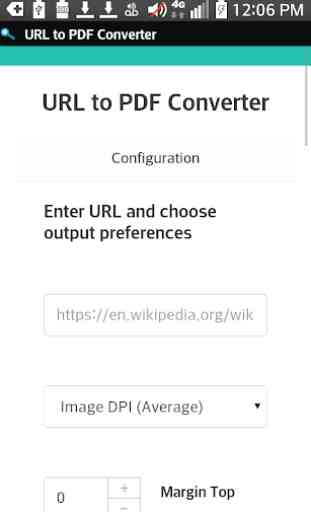 URL to PDF Converter 1