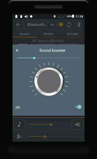 Bluetooth Audio Widget Battery FREE 4